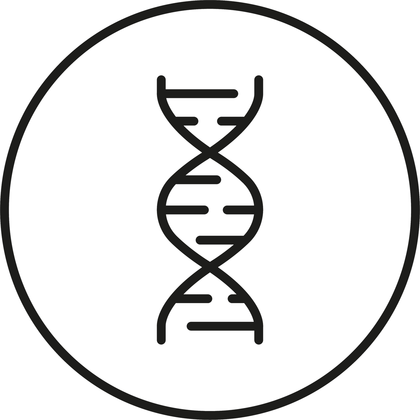 Marine Epic logo with DNA helix icon representing biotechnology and longevity supplement for anti-aging and biohacking.