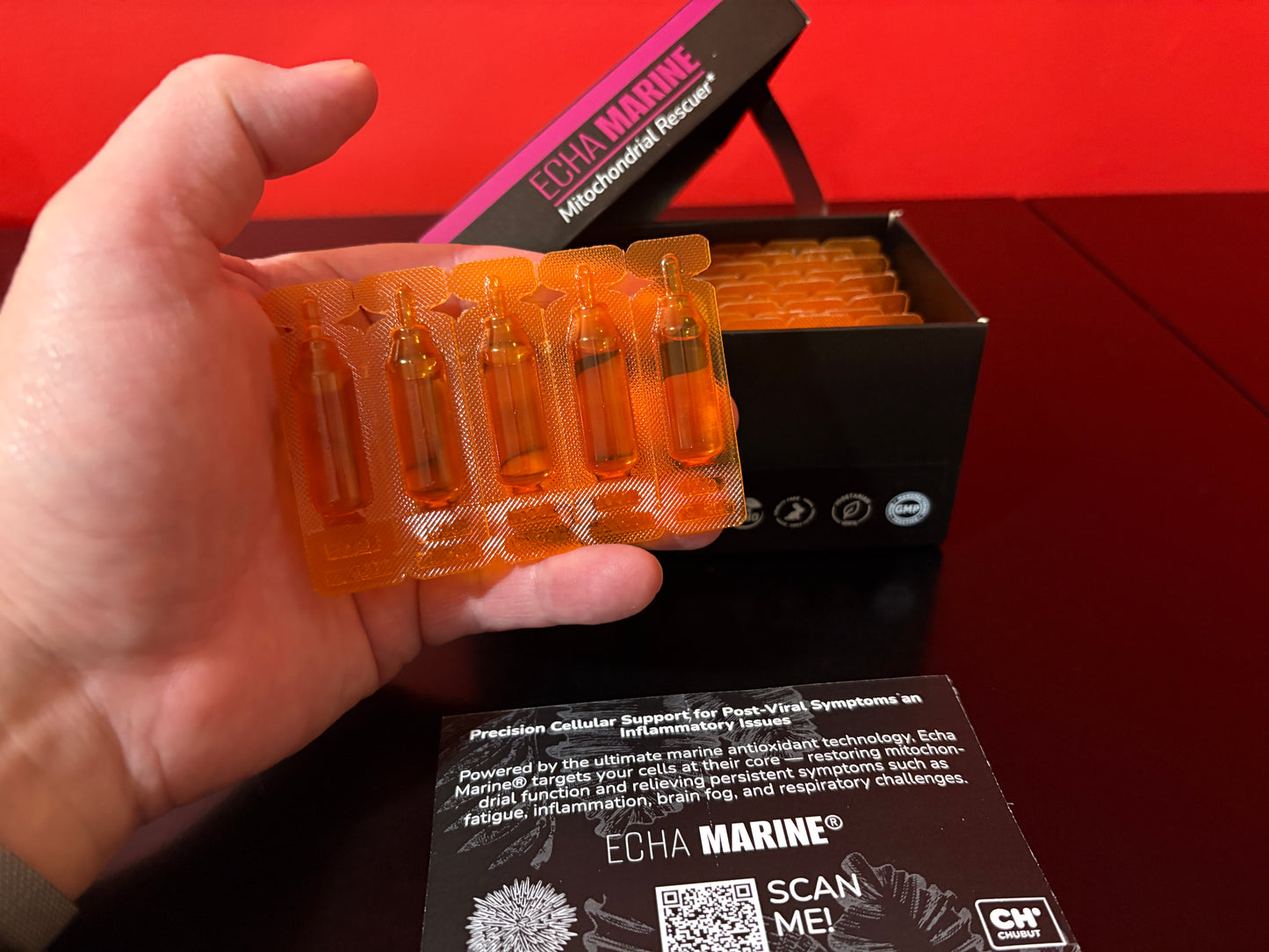 Echa Marine | Longevity Certified Biotechnology Supplement by NutriHealth